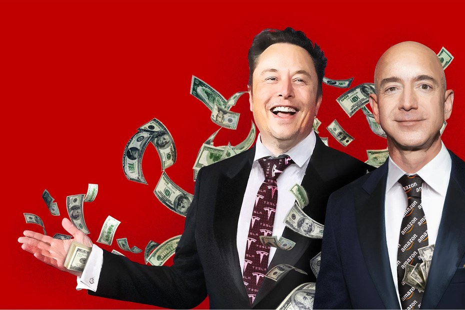 Nicht durch Arbeit | Jeff Bezos, Elon Musk und Susanne Klatten: Wie wurden sie so reich?