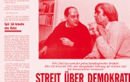 Erste „Freitag“-Ausgabe 1990: Als Gregor Gysi mit Hans-Christian Ströbele stritt