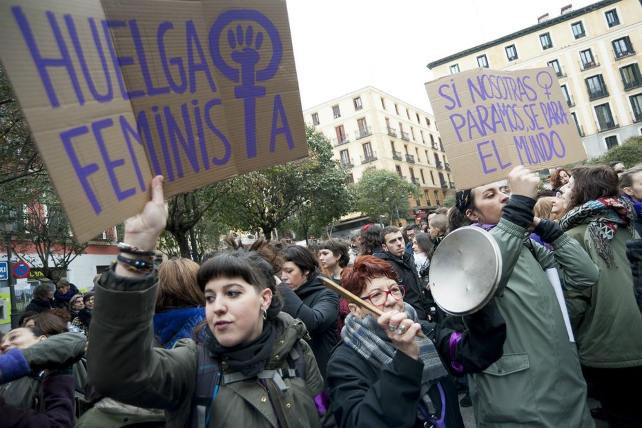 „Ohne uns steht die Welt still.“ Spanische Frauen wollen heute ein Zeichen setzen. Doch funktionieren Streiks heute noch als Mittel feministischer Kämpfe?
