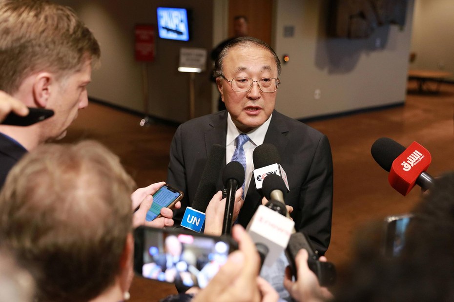 Zhang Jun leitet seit November als turnusmäßiger Vorsitzender den UN-Sicherheitsrat