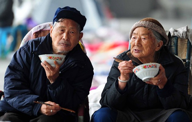 2050 könnte ein Viertel der 70- und 80-Jährigen weltweit Chinesen sein