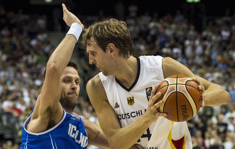 Island hätte bei der Basketball-EM fast die Deutschen um Dirk Nowitzki besiegt