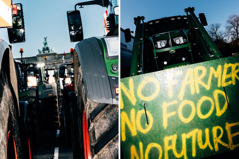 Bundesweiter Protesttag der Bauern: „Die belegen uns mit einem Berufsverbot“