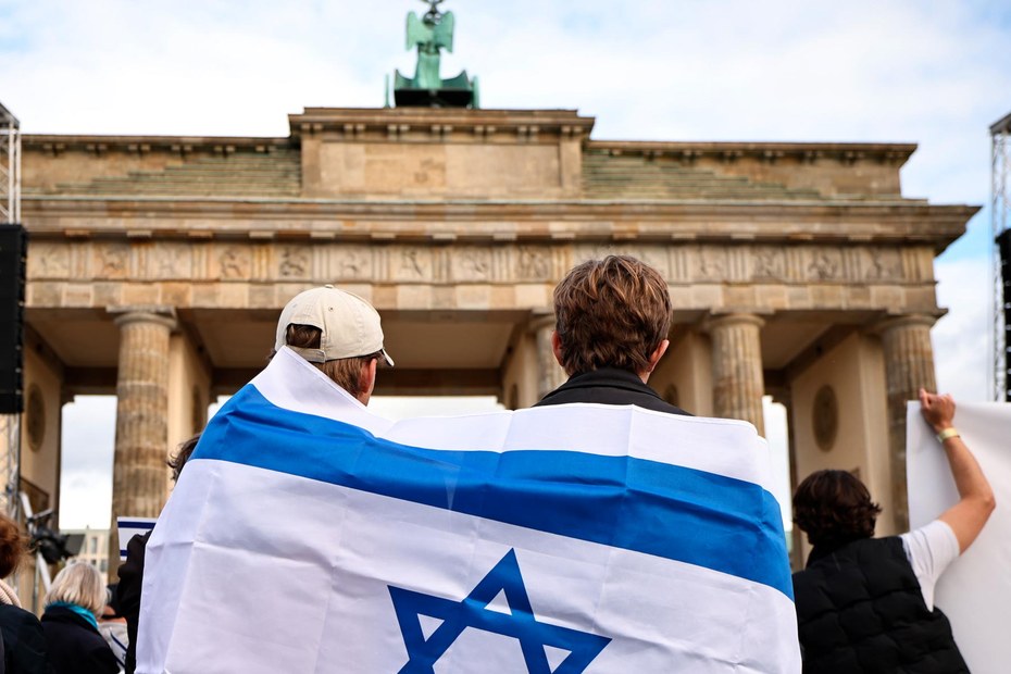 Auf der Großdemonstration am vergangenen Sonntag in Berlin gedachten Tausende Menschen den Opfern der Hamas in Israel
