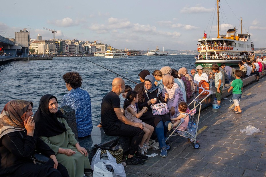 „Wenn ihr es so toll findet, dann lebt doch hier“, hört man jetzt vor allem von Oppositionellen: Istanbul, August 2023