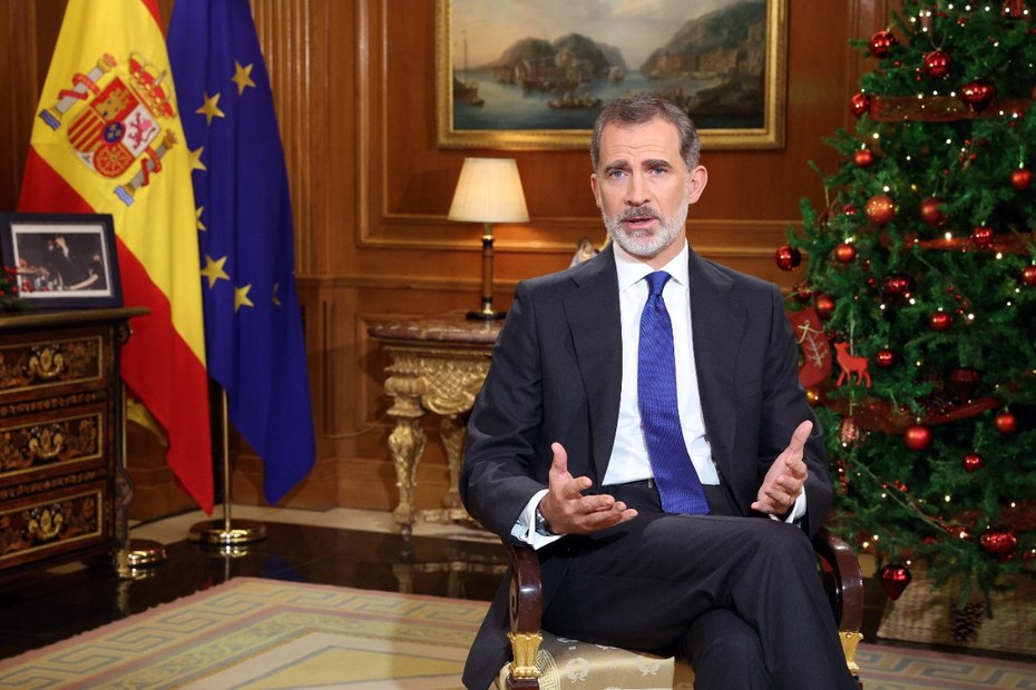 Selbst König Felipe sprach in seiner Fernsehansprache zum Jahresende von einer „Erosion“ staatlicher Institutionen