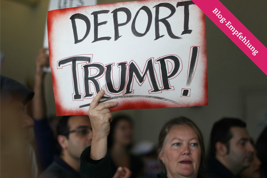 Trumps Einreiseverbot gegen muslimische Länder hat im ganzen Land Proteste hervorgerufen – wie hier am Flughafen in Miami