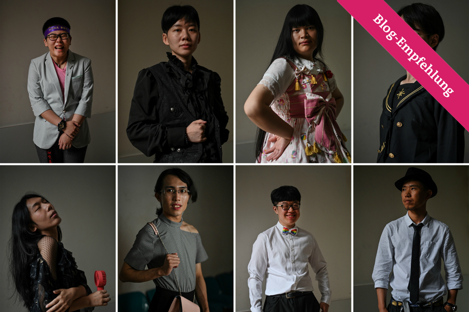 Mitglieder eines chinesischen „Trans-Chors“. Sie alle teilen die Erfahrung von Diskriminierung, in einem Land, in dem ihre Identität als psychische Krankheit gilt