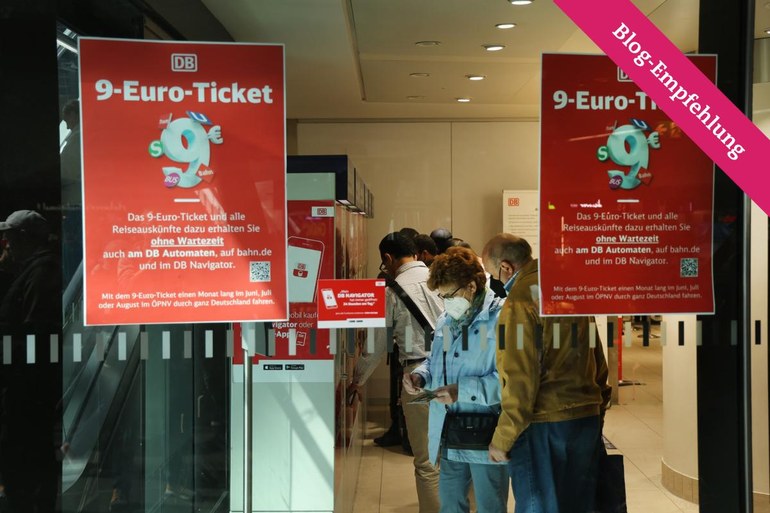 Sozialhilfeempfänger sind die Verlierer des 9-Euro-Tickets