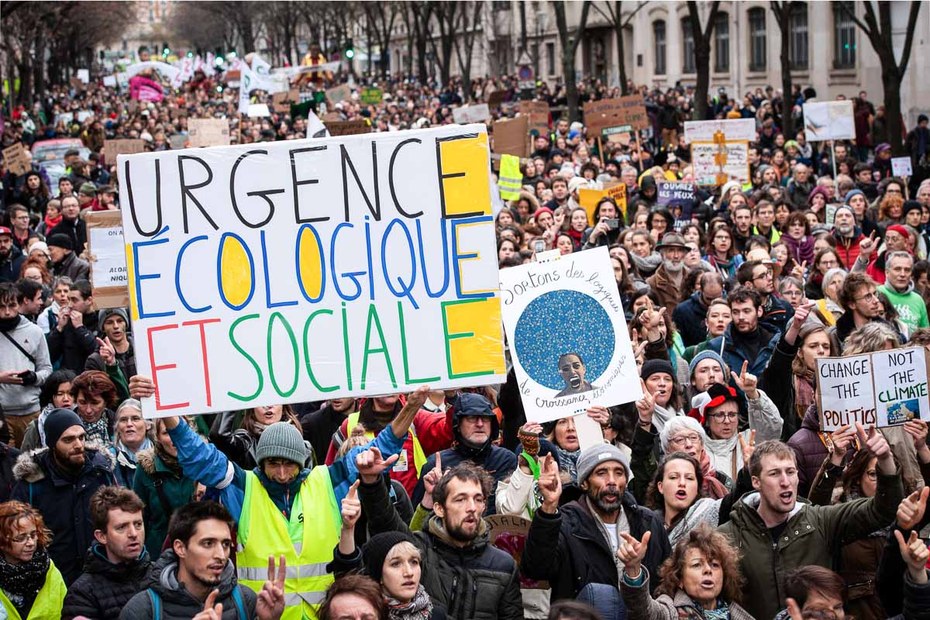 Am 8. Dezember brachte der „Marsch für das Klima“ knapp 25.000 Menschen in Paris auf die Straße