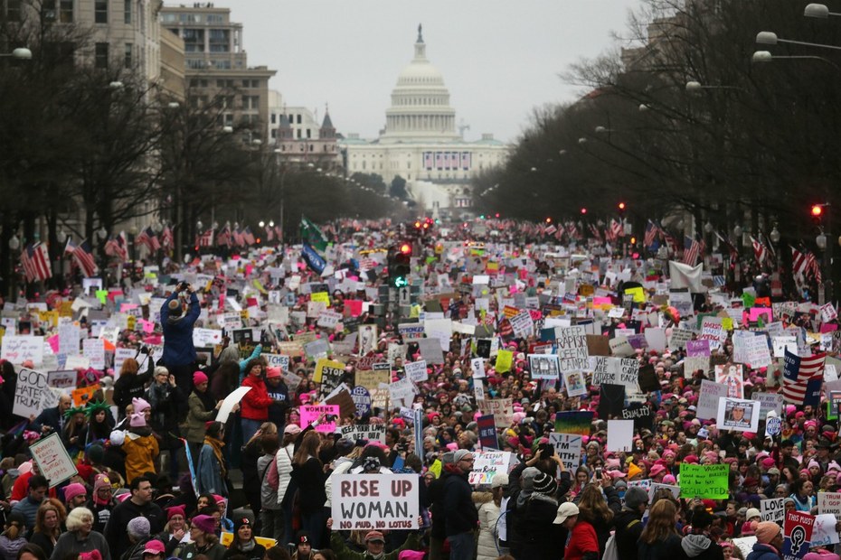 Der „Women’s March“ war die größte Oppositionsbewegung gegen Trump