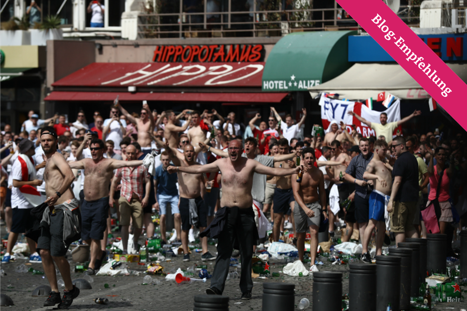 Am Wochenende kam es in Marseille vor dem EM-Spiel England gegen Russland zu Ausschreitungen