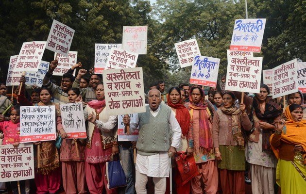 Im Januar demonstrierten Tausende – wie hier in Neu-Delhi – gegen Gewalt gegen Frauen. Mittlerweile sind die Proteste weniger geworden