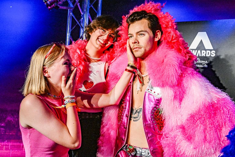 Sogar wachsweich: Harry Styles bei Madame Tussauds in Berlin