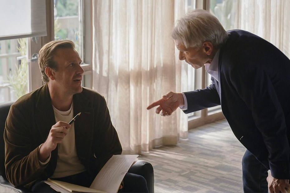 James (Jason Segel, links) sieht Paul (Harrison Ford) als väterlichen Mentor, der ihn aber eher nicht als Sohn