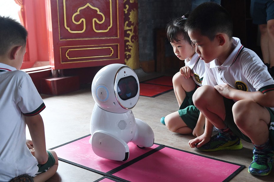 Den Robotern ist es egal, ob die chinesische Wirtschaft zusammenbricht oder nicht