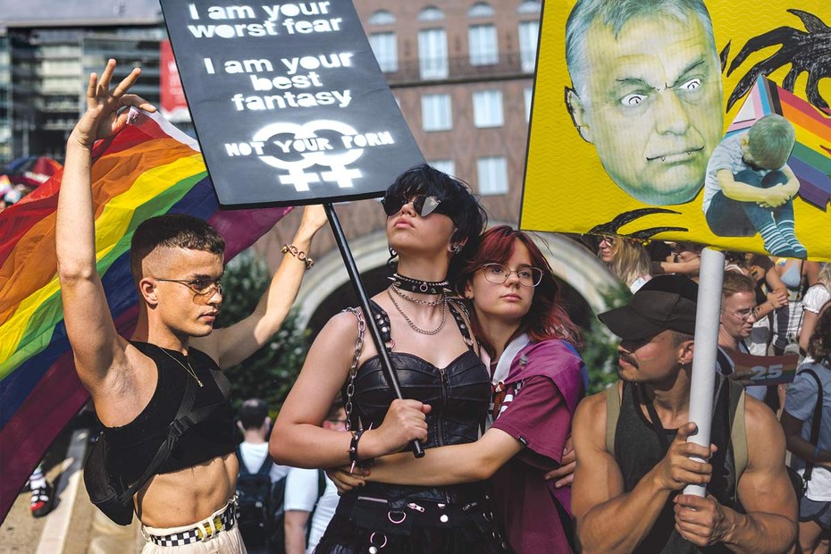 Noch nie war die Pride-Parade in Budapest so groß – die Stimmung ist ausgelassen, aber nicht optimistisch