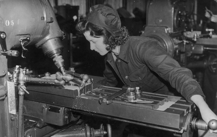 Pioniertätigkeit: Waffenfabrik Anfang der 40er Jahre