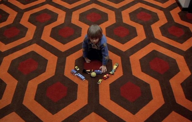 Teppichmuster in „Shining“, die sich ändern: Belegbild aus „Room 237“