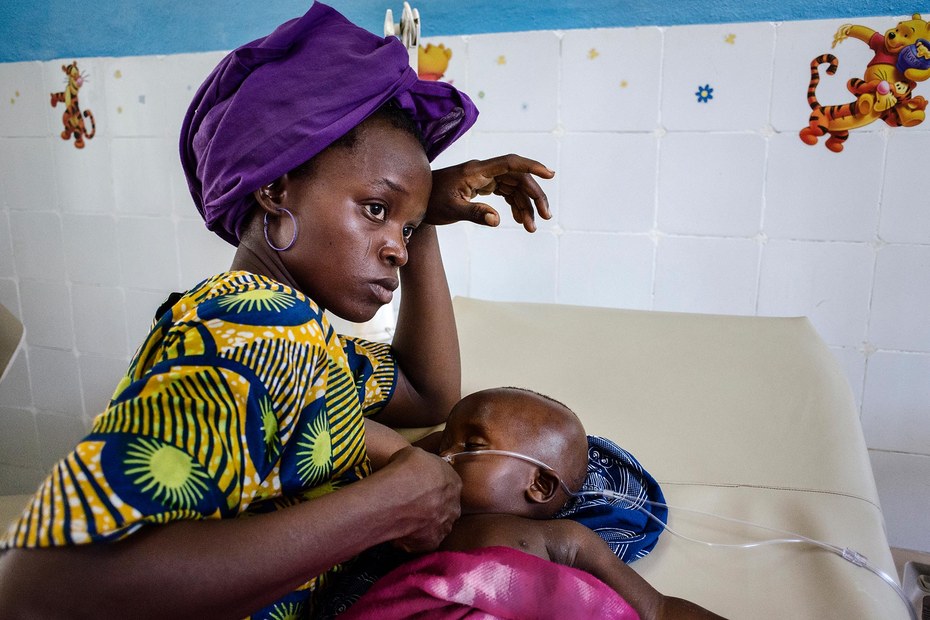 Hospital im Tschad, eines der LIFDC-Länder „mit hohem Lebensmitteldefizit“