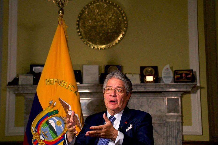 Leidet an „akutem Realitätsverlust“: Guillermo Lasso, Präsident von Ecuador