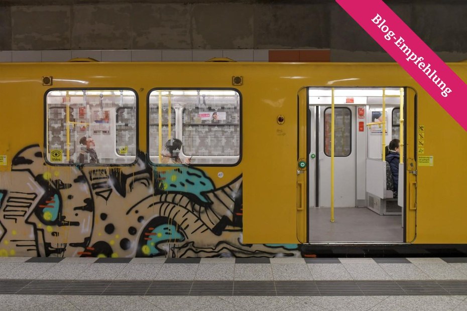 Berliner sind geübt im U-Bahn fahren