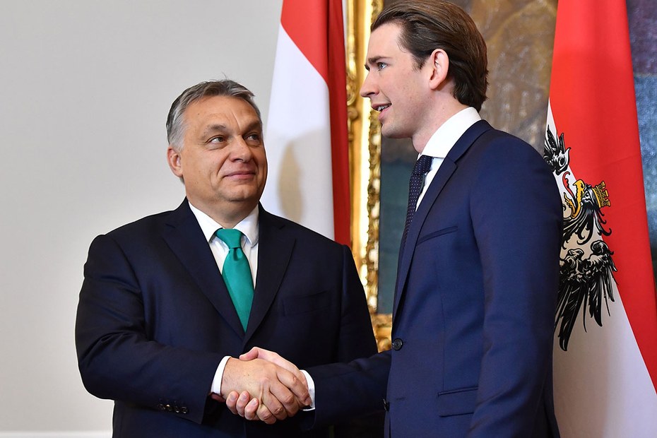 Viktor Orban (links) und Sebastian Kurz: Gute Freunde  kann niemand trennen – es sei denn, sie sind Migranten