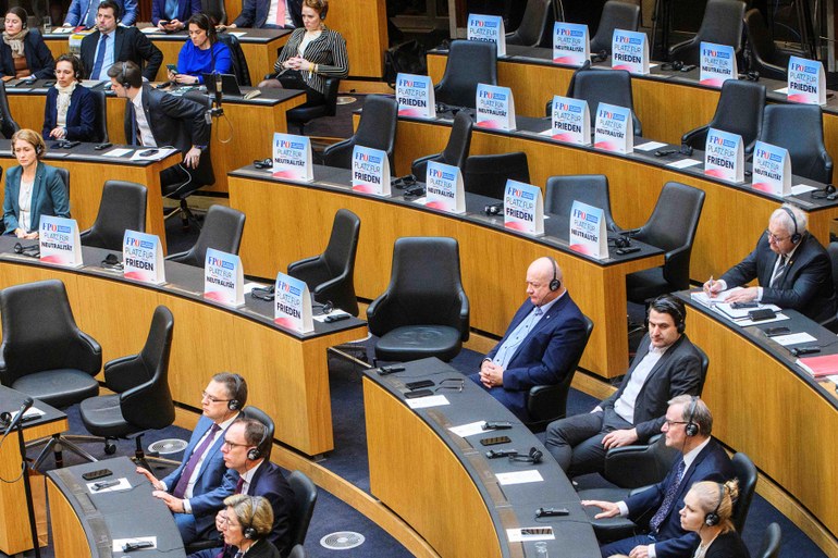 FPÖ verlässt bei Selenskyj-Rede den Saal