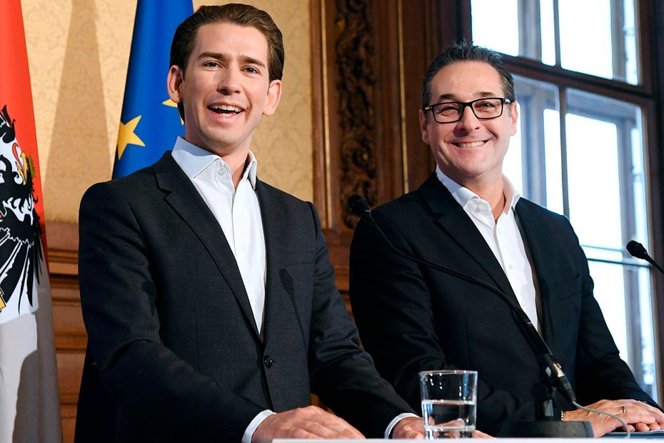 Mühsam war gestern: Sebastian Kurz (ÖVP, links) ist sich mit Heinz-Christian Strache (FPÖ) mehr als einig