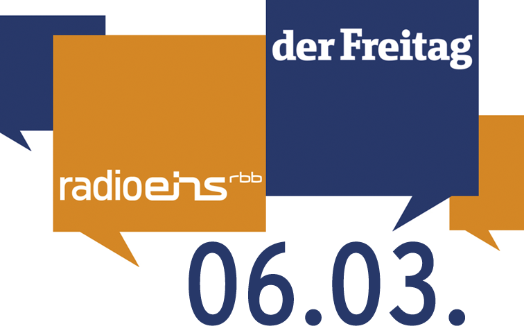 radioeins&Freitag Salon mit Heinz Bude