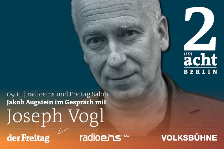 Salon in Berlin mit Joseph Vogl