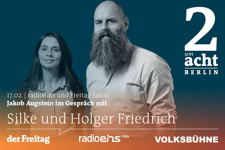 Salon in Berlin mit Silke & Holger Friedrich