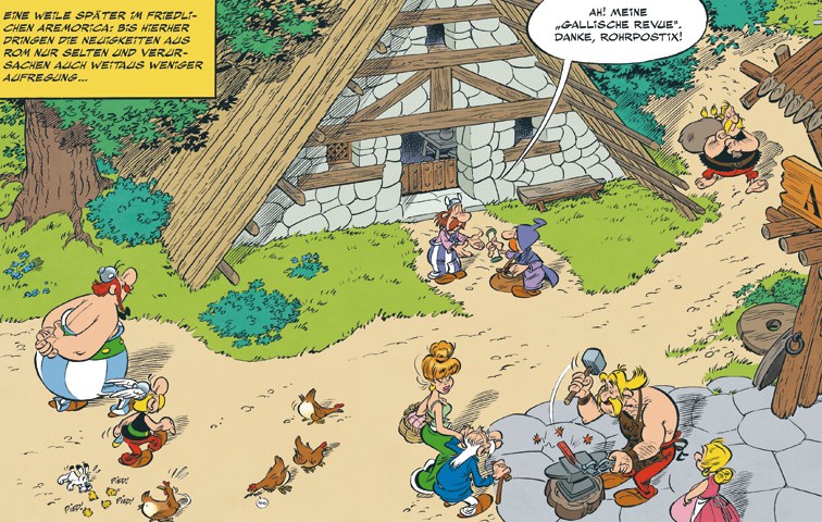 Die Asterix-Welt wächst wieder näher an die unsere heran