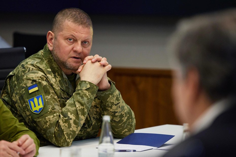 Zum Rücktritt gedrängt: General Walerij Saluschnyj