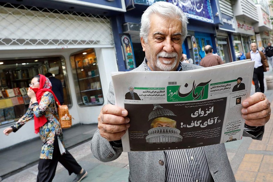 Deckel drauf: Auch die iranischen Medien sehen den „Tollpatsch“ isoliert