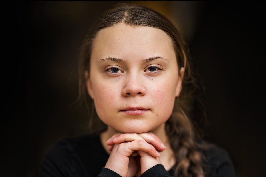 Stimme einer Bewegung: die Schwedin Greta Thunberg