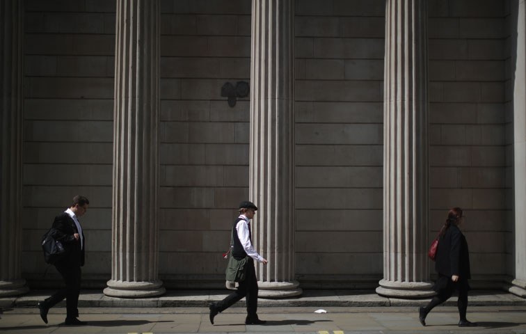 Die Bank of England sieht sich mit unsicheren Zeiten konfrontiert