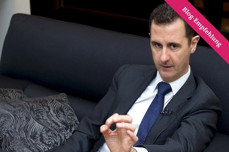 Assad vor dem "Spiegel"-Tribunal