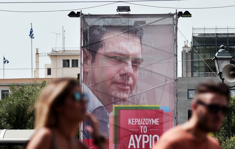 Tsipras steht 2015 schon zum dritten Mal zur Wahl