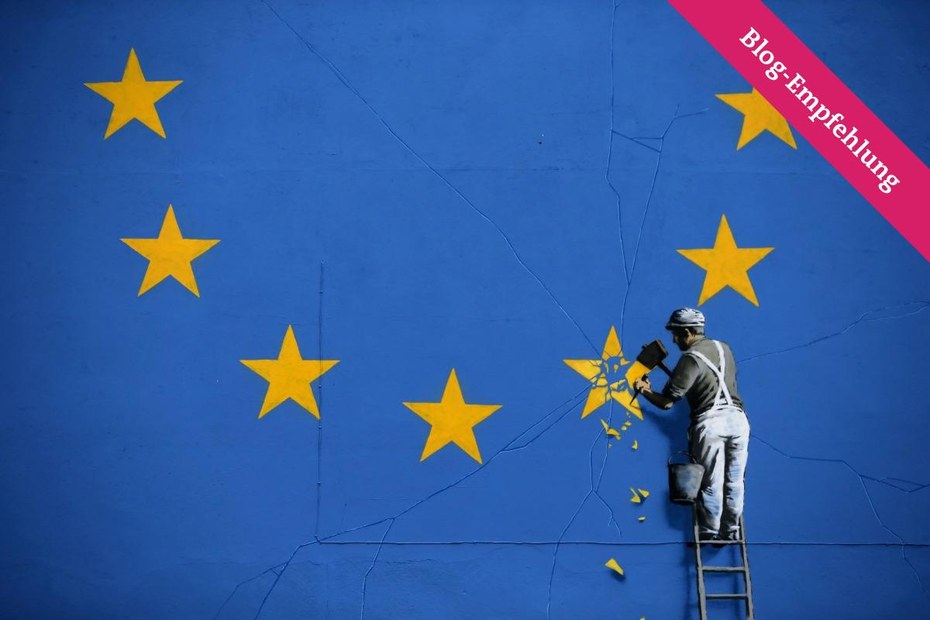 Das Europäische Gebilde – das neueste Werk von Street Artist Banksy legt es nahe – hat in letzter Zeit oft Schaden genommen