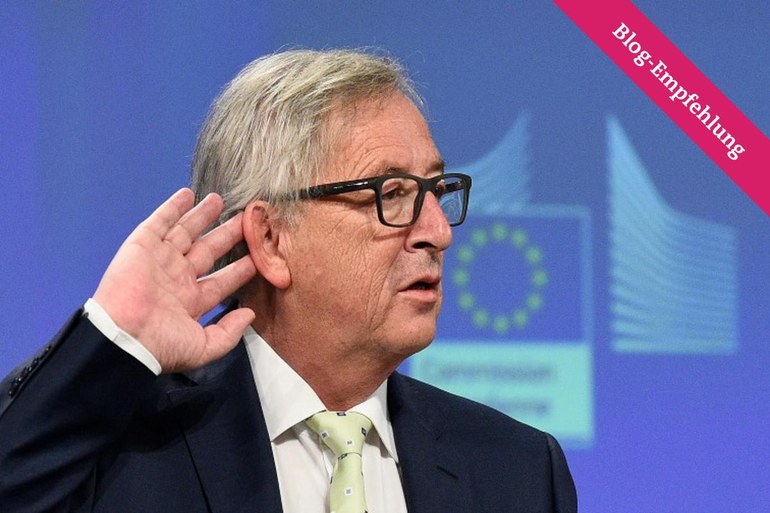 Haben Sie nichts verstanden, Herr Juncker?