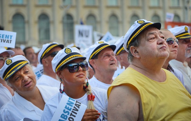 Basescu-Anhänger solidarisieren sich mit dem Ex-Kapitän