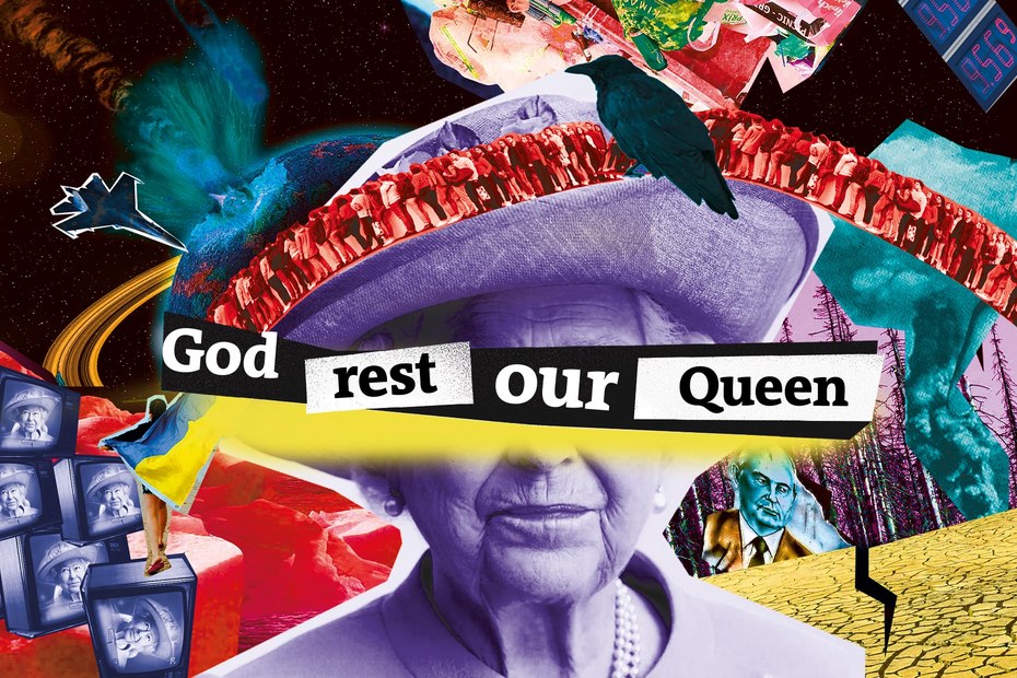 Als gäbe es sonst nichts auf der Welt: Das Begräbnis der Queen ist in den Medien omnipräsent