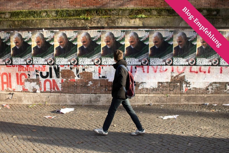Plakate in Rom