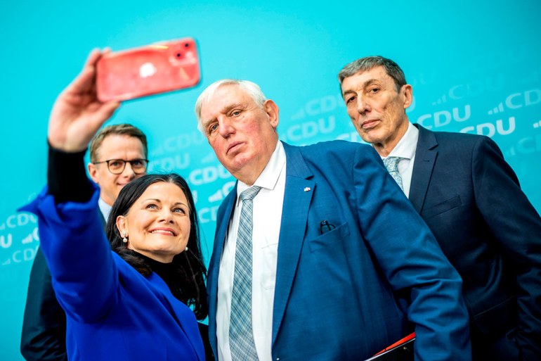 Selfie mit Karl-Josef Laumann, dem neuen CDU-Vize