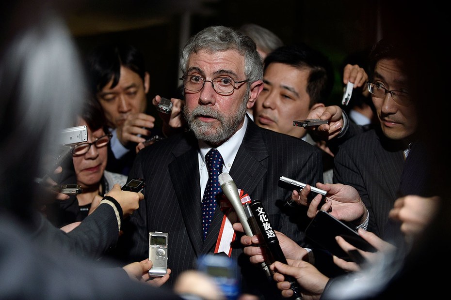 Einer der bekanntesten Kolumnisten der Welt, direkt nach Jakob Augstein: Paul Krugman