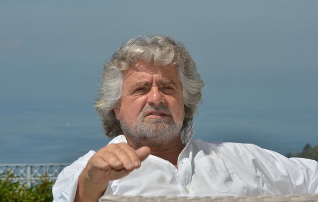 Beppe Grillo (64), will mit seinem Movimento Cinque Stelle die politische Landschaft umpflügen
