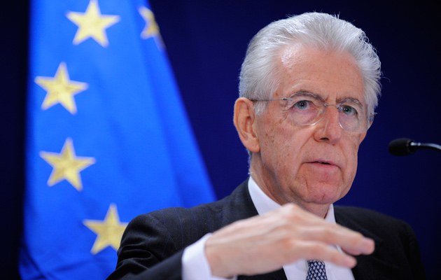 Premierminister Mario Monti hält Demokratie und Euro-Krisenmanagement nicht jederzeit für vereinbar