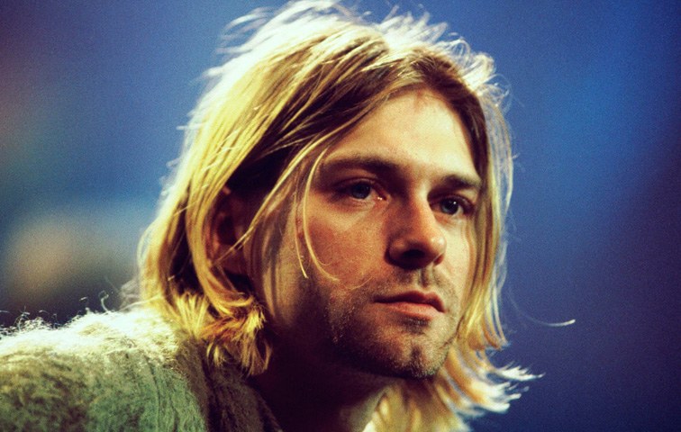 Natürlich mit dabei: Kurt Cobain