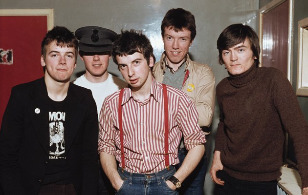 Die irische Rockband "The Undertones" Mitte der 70er Jahre